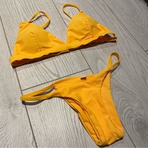 ROMWE cheeky bikini set